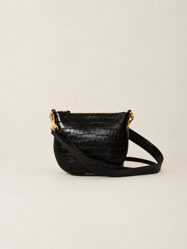 Curve Croc-effect Deep Choco 