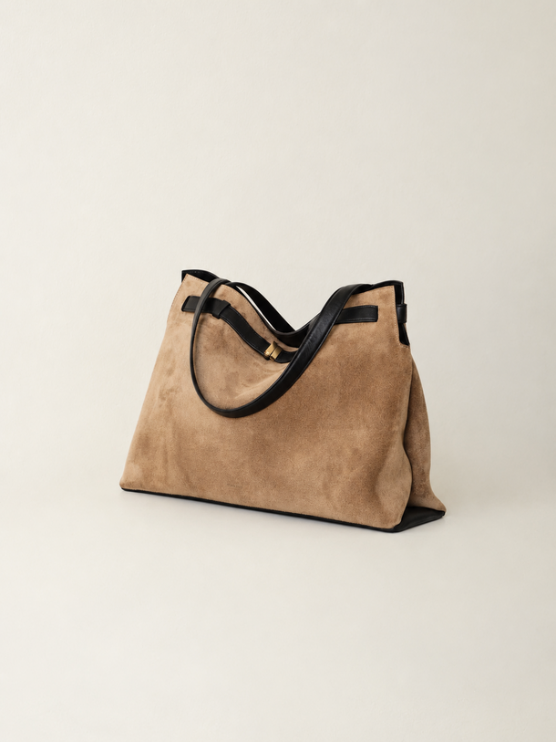 Greta Tote Tabacco Suede